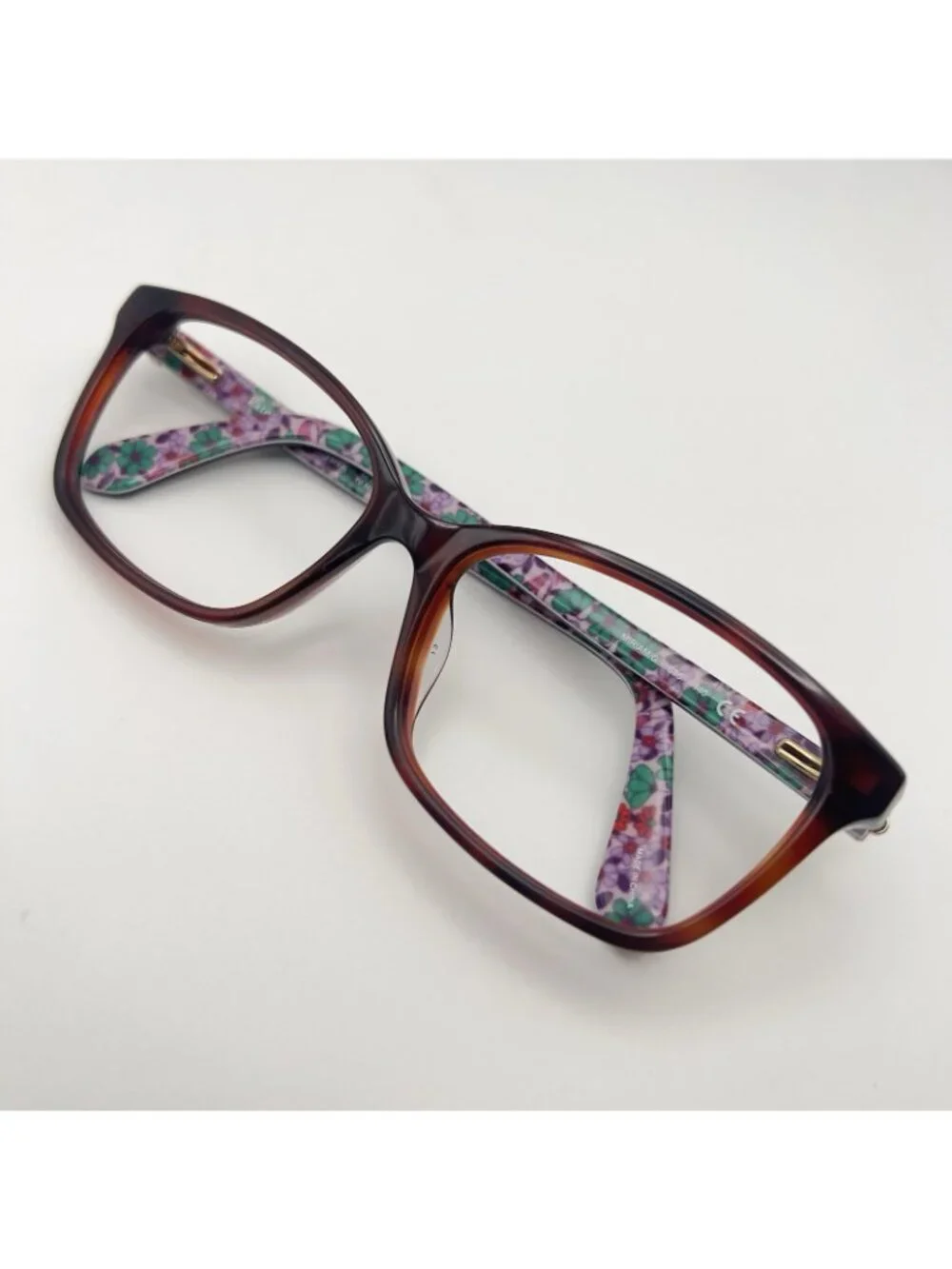 Kate Spade New York MIRIAM/G 086. Eyeglass Frames Brown Floral 54-15-140 Case